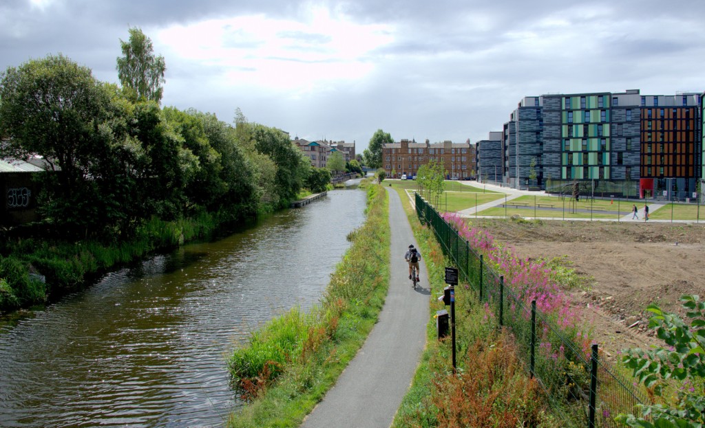 The Union Canal Edinburgh