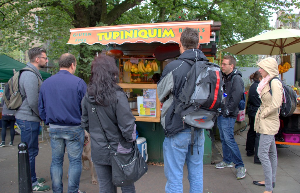 It's so popular there's often a queue at the tiny Tupiniquim, but this gives the staff the perfect excuse to chat away to their clients while they work.