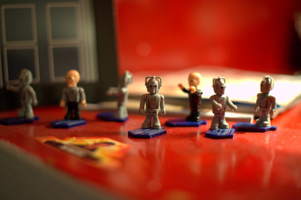 Erm, yep, definitely at the Dr Who table.