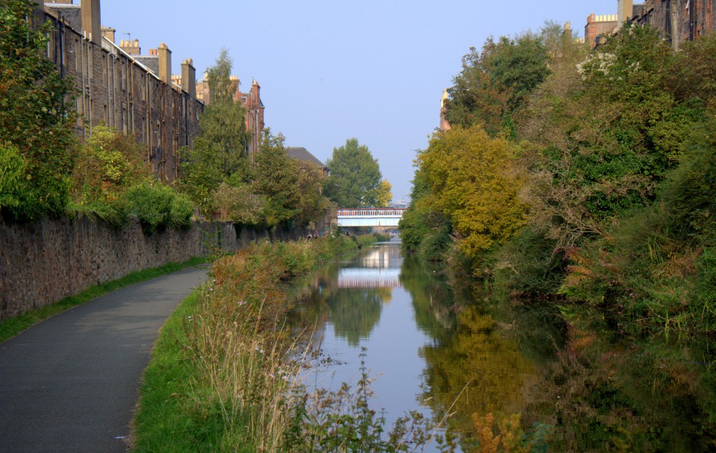 The Union Canal Edinburgh