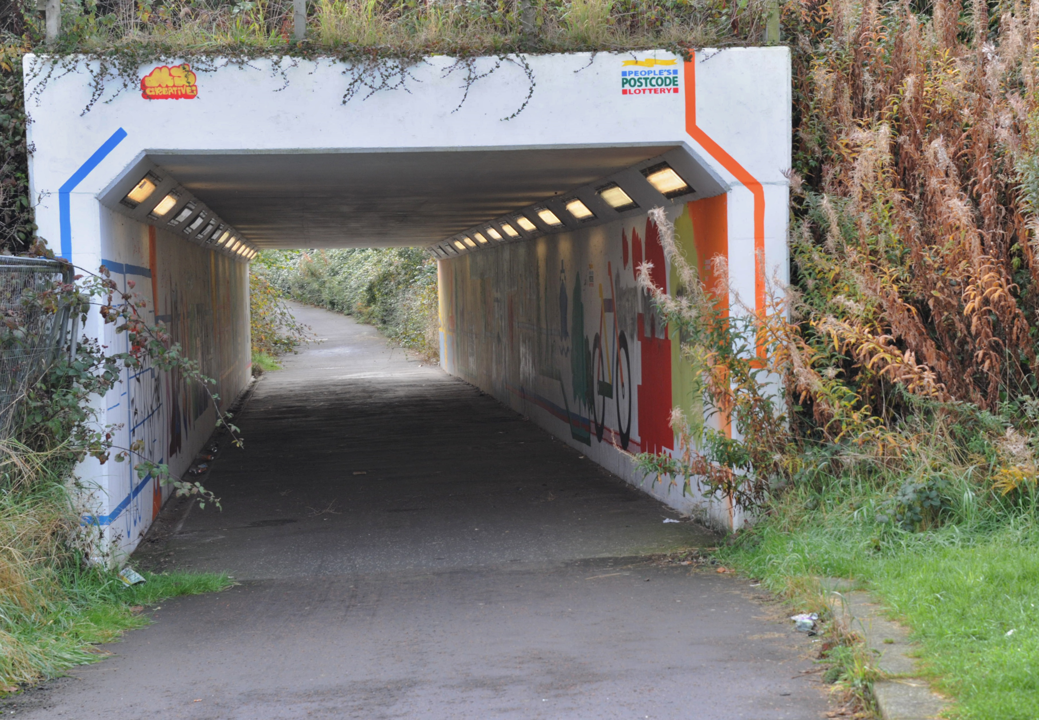 cycling to Cramond