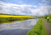 Cycling the Union Canal