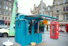 Over Langshaw Ice Cream Police Box