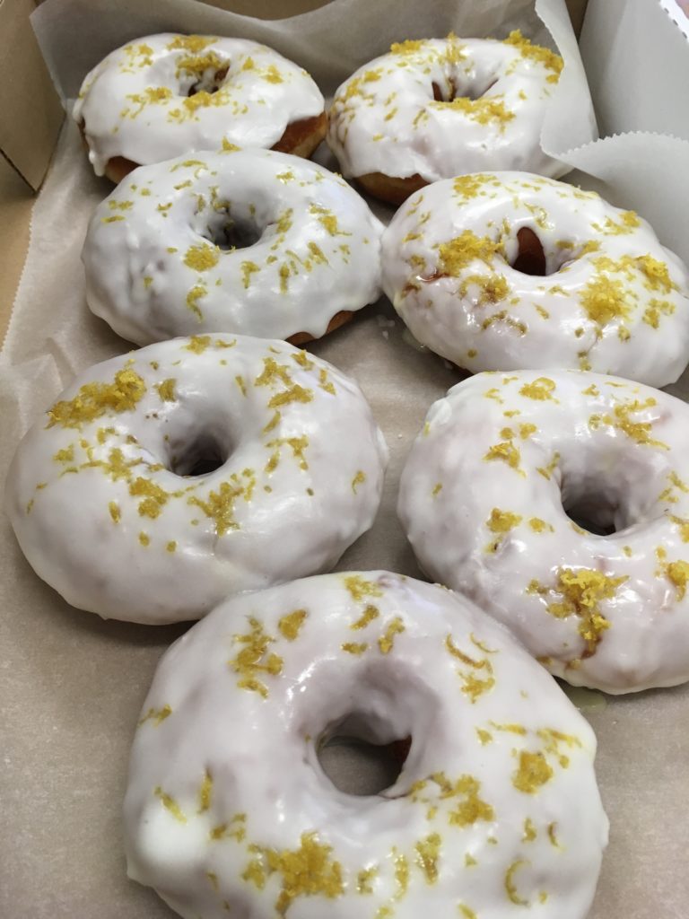 Lemon Drop doughnut from The Kilted Donut