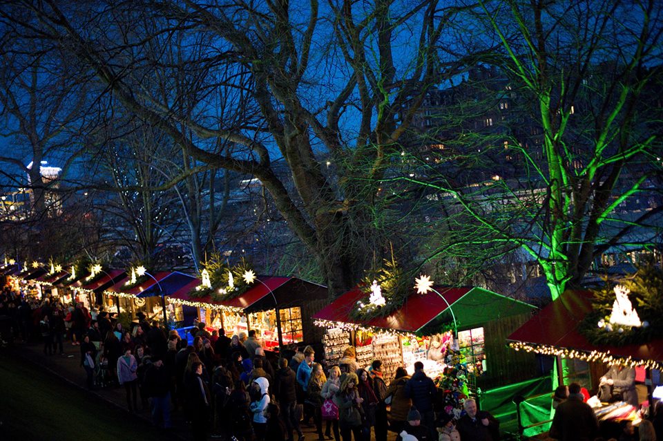 Edinburgh Christmas market