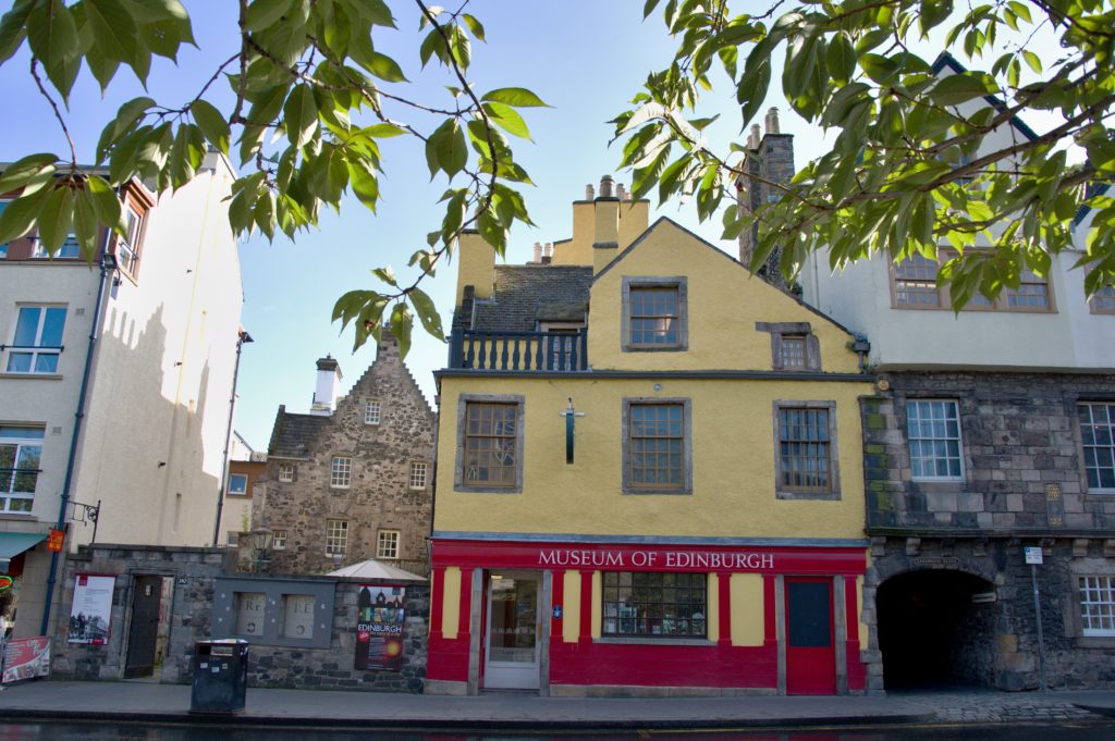 The museum of Edinburgh